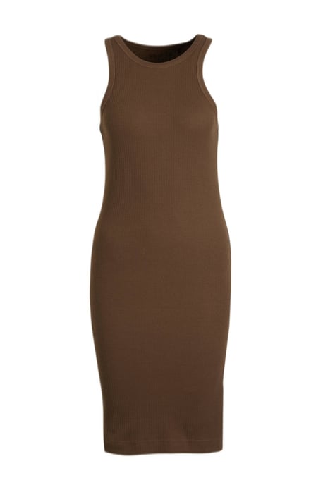 G-Star RAW jurk van biologisch katoen groen - Image 1