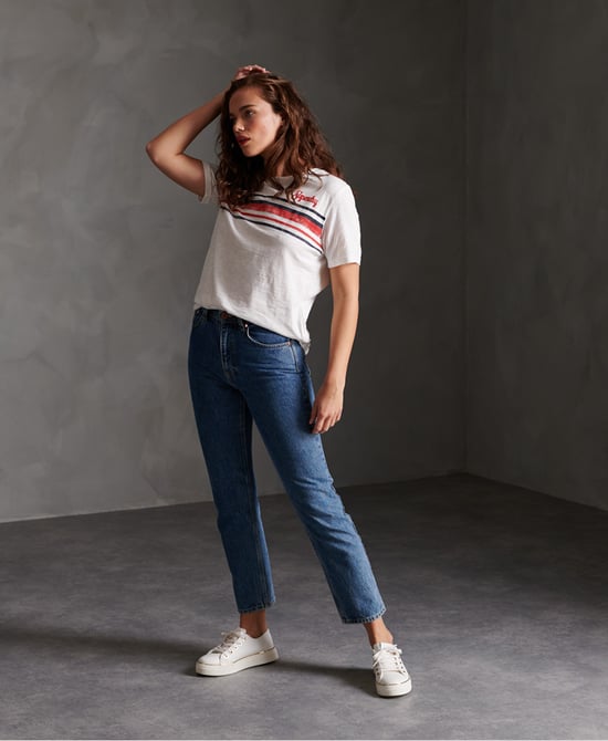 SUPERDRY Retro Stripe T-Shirt