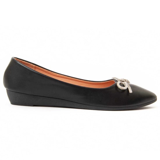 Montevita Wedge Ballet Flats Balleri16 In Black