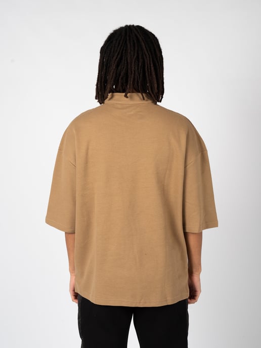 Fila T-shirt Kimono Oversize Herr Brun - Image 4