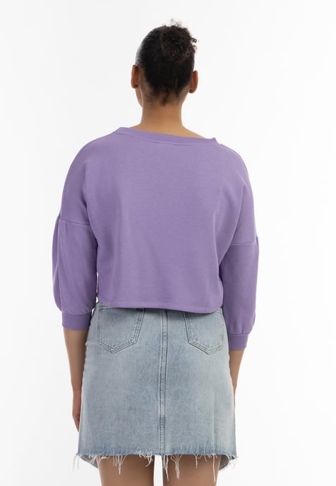 Mymo Sweatshirt Dames lila - Image 4