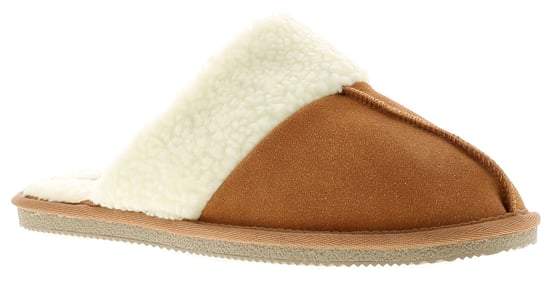 Hush Puppies arianna leather womens ladies mule slippers tan