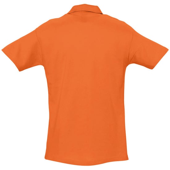 SOLS Mens Spring II Short Sleeve Heavyweight Polo Shirt (Orange)