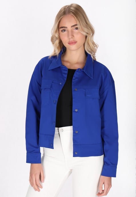 Schmuddelwedda Blouson Dames koningsblauw - Image 3
