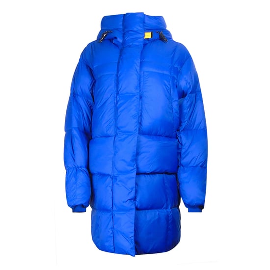 Parajumpers Bold Parka Kos Blue Long Hooded Down Jacket