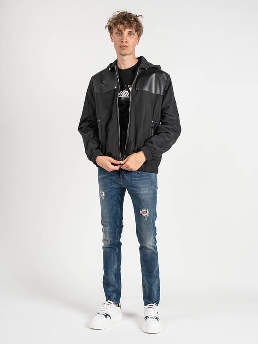 Les Hommes Jacket Windbreaker Men's Black - Image 2