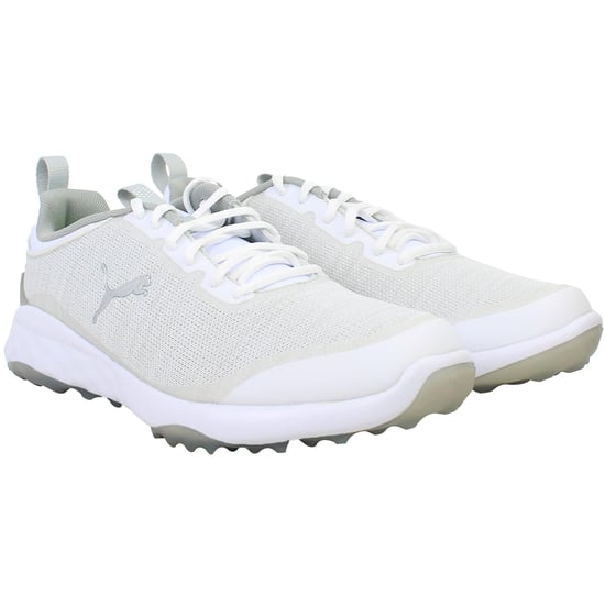 Puma Fusion Pro Mens White Golf Shoes - Image 1