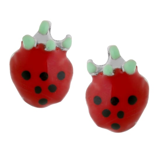 Orphelia 'Apple' Kinder 925 Sterling Zilveren Set: Armband + Oorbellen - Zilver SET-7149 - Image 3