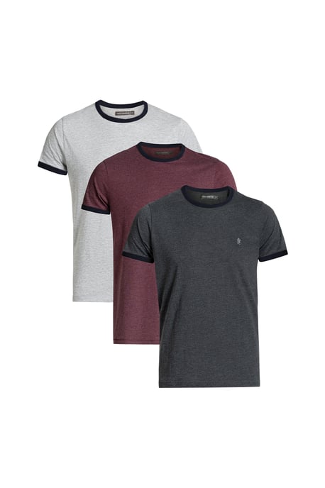 3 Pack Ringer T-Shirts