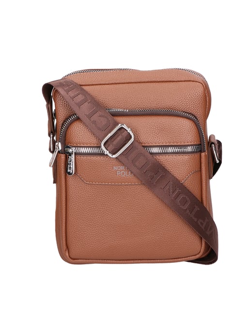Northampton Polo Club Schoudertas Heren LIGHT BROWN - Image 5