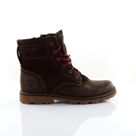 Timberland Asphalt Trail Dark Brown Leather Lace Up Juniors Boots 5797R