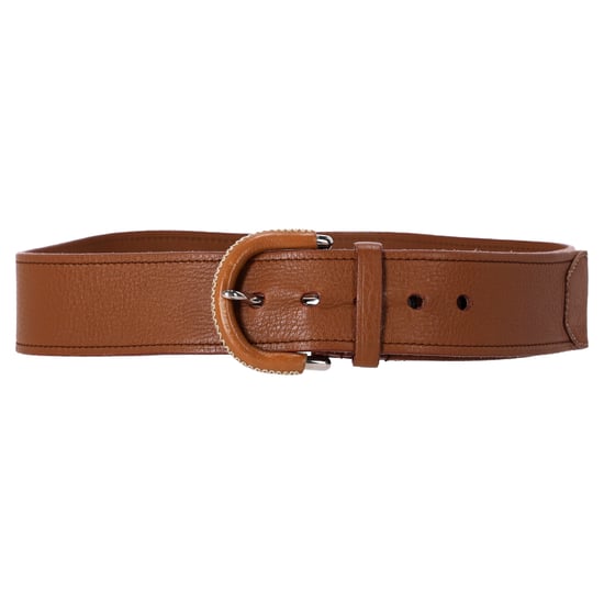 Prada Grained Bälte i Brunt Läder - Image 1