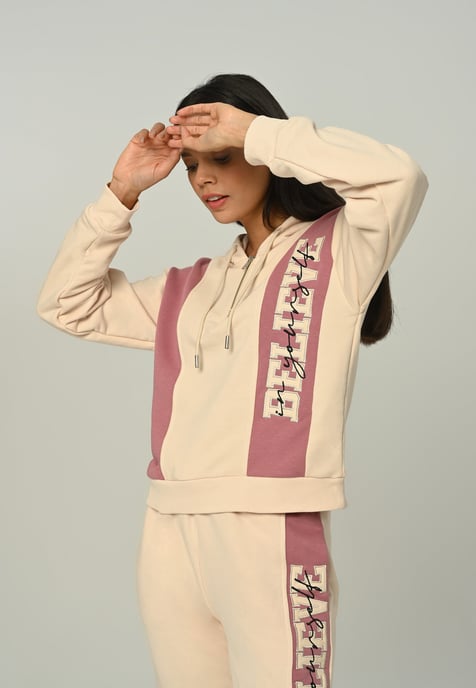 Tom Barron Ladies Believe Appliqué Half-Zip Tracksuit