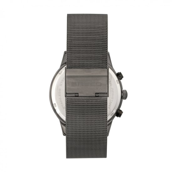 Breed Espinosa Chronograph Mesh-Bracelet Watch w/ Date