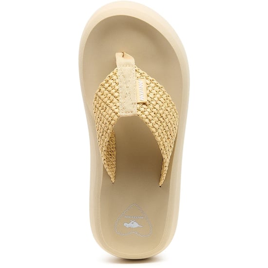 Rocket Dog Sandy Raffia Textile Dam Natural Sandaler - Image 5