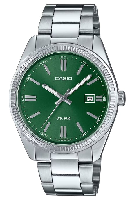 Casio Casio Collection Men's Silver Watch MTP-1302PD-3AVEF