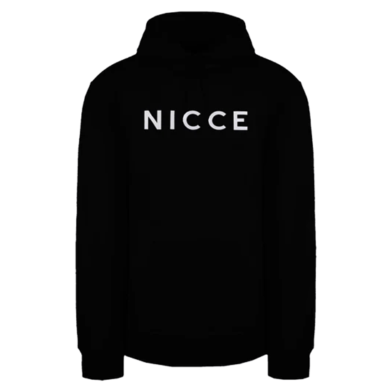 Nicce Original Logo Mens Black Hoodie - Image 2
