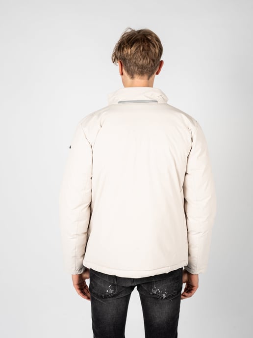 Geox Jacket Spherica Short Men's Off-White - Image 4