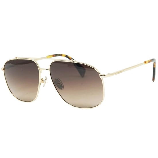 Lanvin bruine gradintlens gouden zonnebril - Image 2
