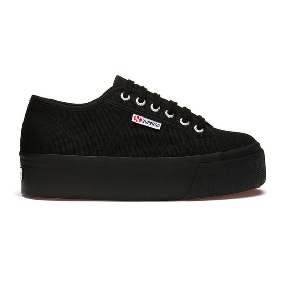 Superga Womens/Ladies 2790 Linea Up Down Trainers (Full Black)