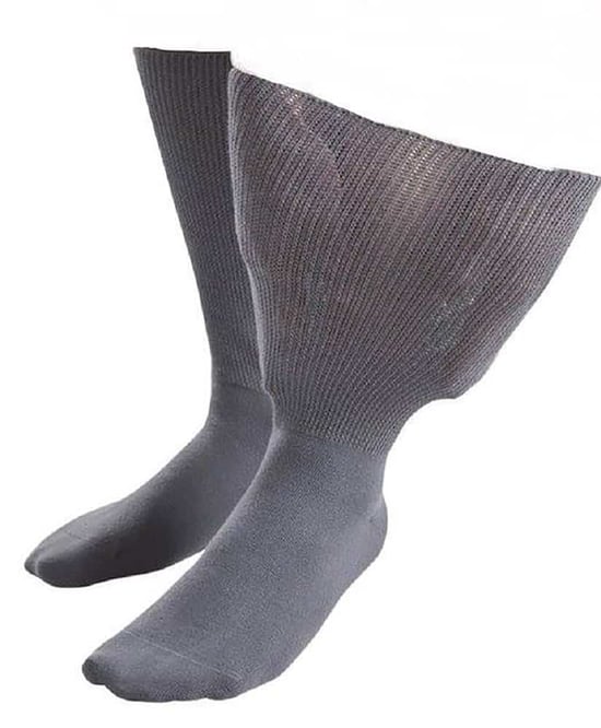 Mens & Womens Extra Wide Soft Cotton Oedema Socks for Swollen Feet
