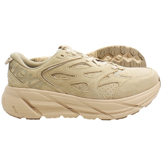 Hoka One Clifton L Unisex Brown Trainers - Image 2