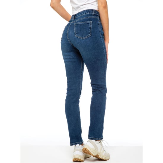 Enzo Womens Straight Denim Jeans - Image 6