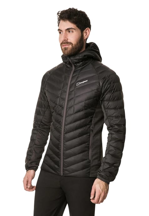 Berghaus Mens Tephra STR Reflct DWN Jacket in Black - Image 1