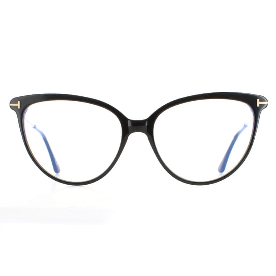 Tom Ford Cat Eye Womens Shiny Black Glasses
