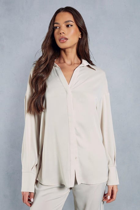 Satin Relaxed Shirt