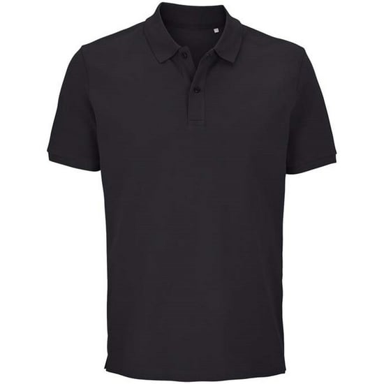 SOLS Unisex Pegase Piqué Poloshirt voor Volwassenen (Koolstofgrijs) - Image 1