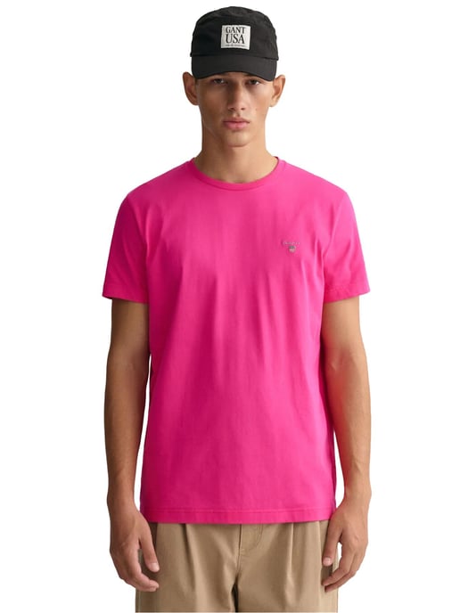 Gant Heren T-shirts - Roze - Image 1