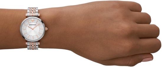Emporio Armani Gianni T-bar Women's Multicolour Watch AR11537 - Image 4