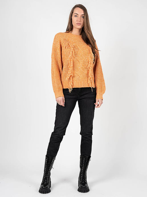 Silvian Heach Pullover Woman's Orange - Image 2