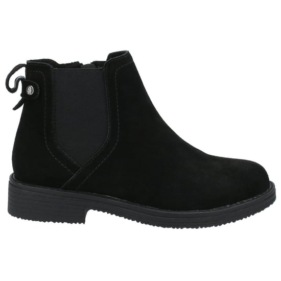 Hush Puppies Womens/Ladies Maddy Suede Ankle Boots (Black)
