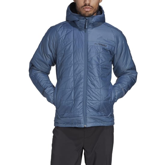 Men's adidas Terrex Multi Insulated Hooded Jacket in Blue