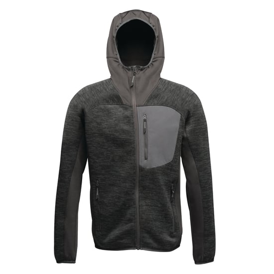 Regatta X-Pro Mens Coldspring Hybrid Hooded Fleece Jacket - Image 1