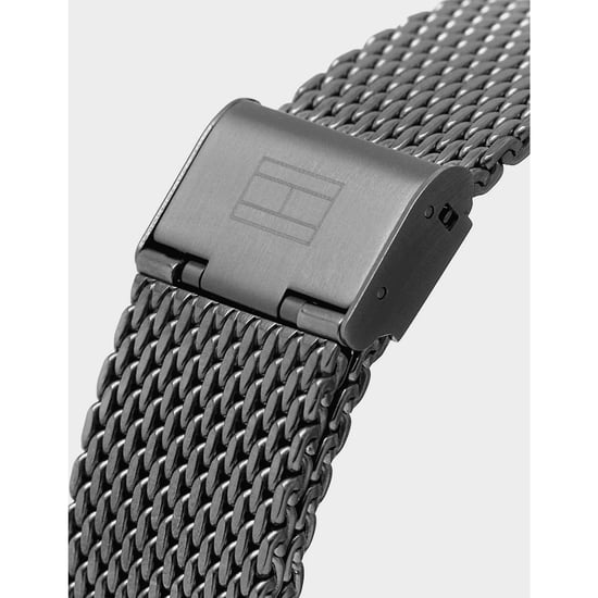 Accessories Tommy Hilfiger Miles Chronograph Mesh Bracelet Watch in Black - Image 6