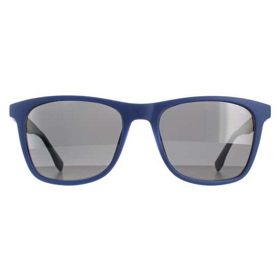 Lacoste Rectangle Mens Matte Blue Grey Polarised L860SP