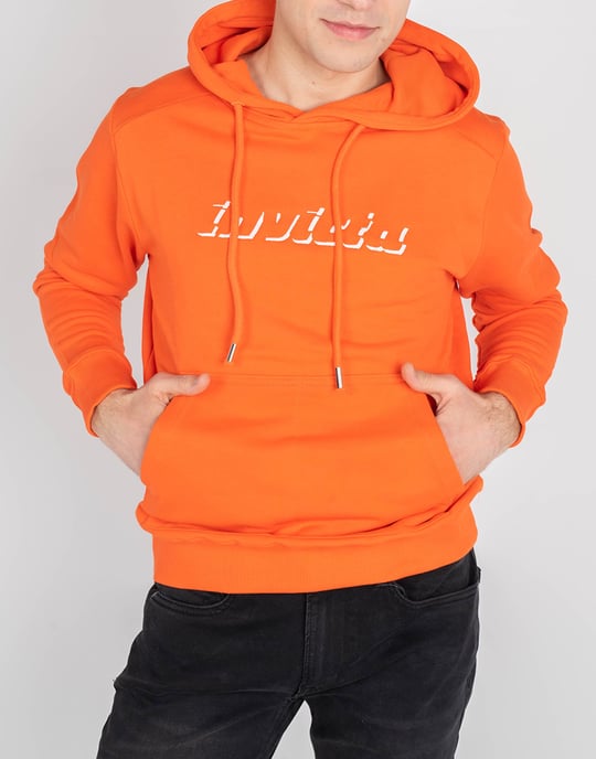 Invicta Sweatshirt Hoodie Men's Orange
