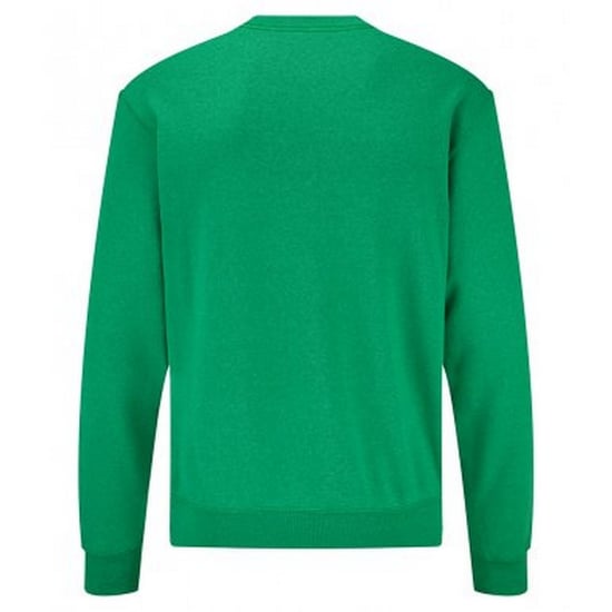 Fruit Of The Loom Heren Klassieke Drop Schouder Sweatshirt (Heather Groen) - Image 2