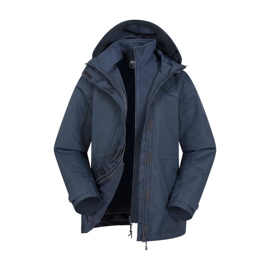 Mountain Warehouse Womens/Ladies Fell II 3 In 1 Jacket (Navy)