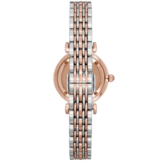 Emporio Armani AR11223 Pink Dial Two Tone Ladies Watch
