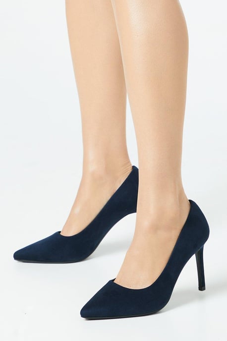 Wide Fit Dash Pointed Court Shoes - Image 1