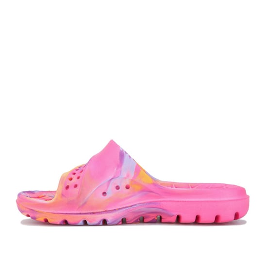 Girls' Skechers Junior Hogan Splash Slides In Pink