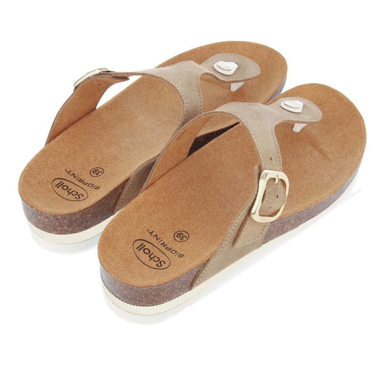 Women's Scholl Ilary Sandals in Beige - Image 3