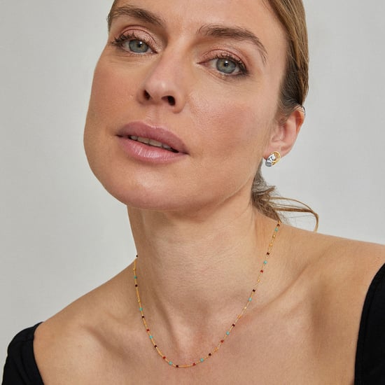 Luxenter Bocar Earrings finished in 18 Kts Yellow Gold