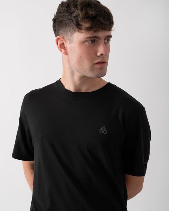 Moose Knuckles Satellite Mens Logo T-Shirt