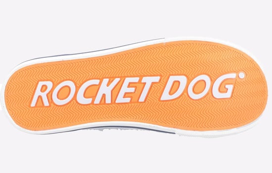 Rocket Dog Jazzin Damernas Marinblå Sneakers - Image 4