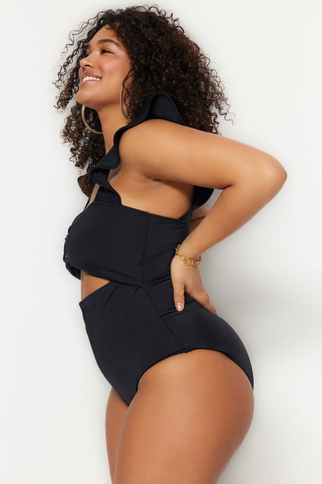 Trendyol Kvinnors Plus Size Baddräkt - Image 3